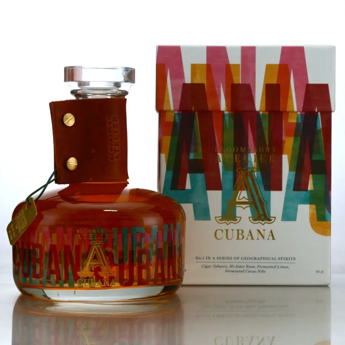 Bottle of Bloomsbury Spirit Cubana Atelier