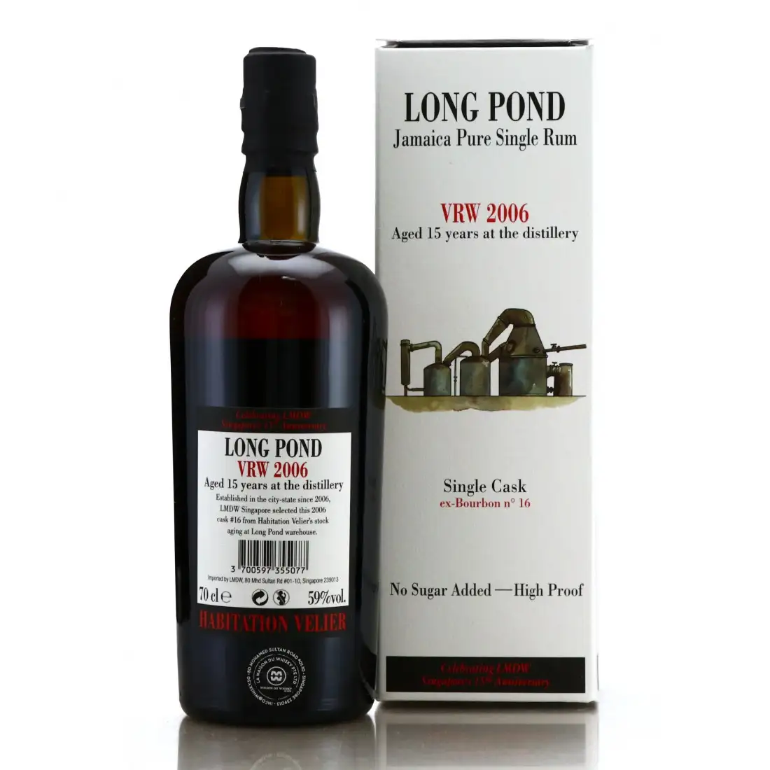 Image haute résolution de Habitation Velier Long Pond LMDW Singapore 15th Anniversary VRW 2006