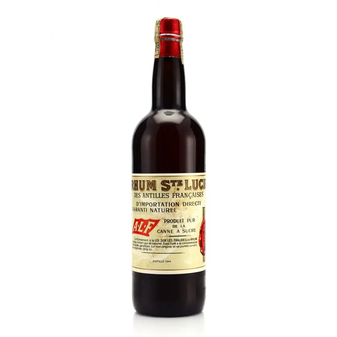 Bottle of Rhum Ste. Lucie 1944