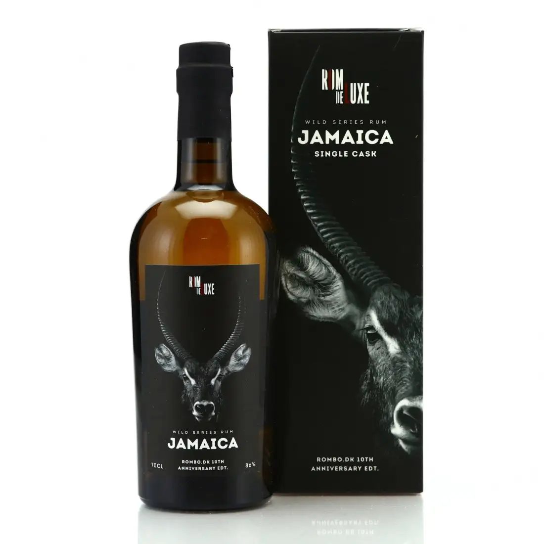 Bottle of Romdeluxe Hampden Wild Series Rum Jamaica No. 23 (Rombo.dk) C<>H 2020