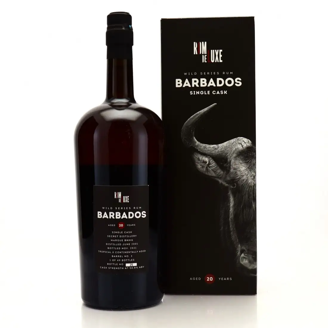 High resolution image of Romdeluxe Mount Gay Wild Series Rum Barbados No. 22 (Magnum) BMMG 2001