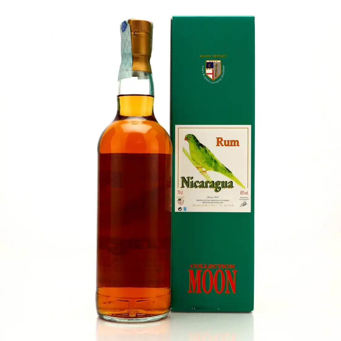 Image haute résolution de Moon Import Rum Nicaragua 1999