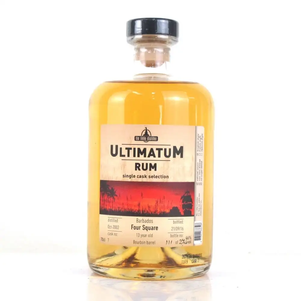Bottle of The Little Distiller Foursquare Ultimatum Rum 2002