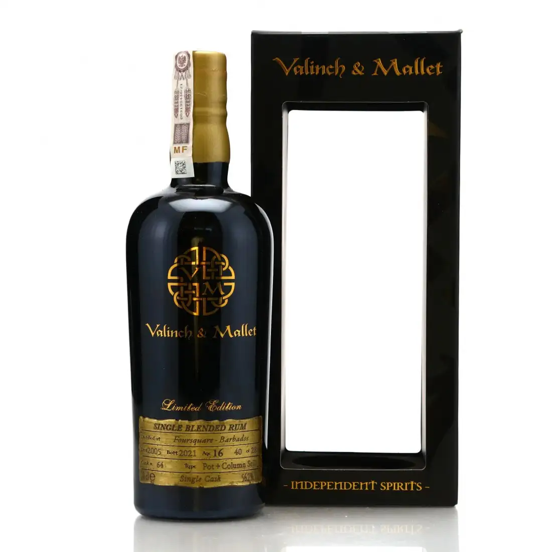 Bottle of Valinch & Mallet Foursquare Spirit of Art #3 2005