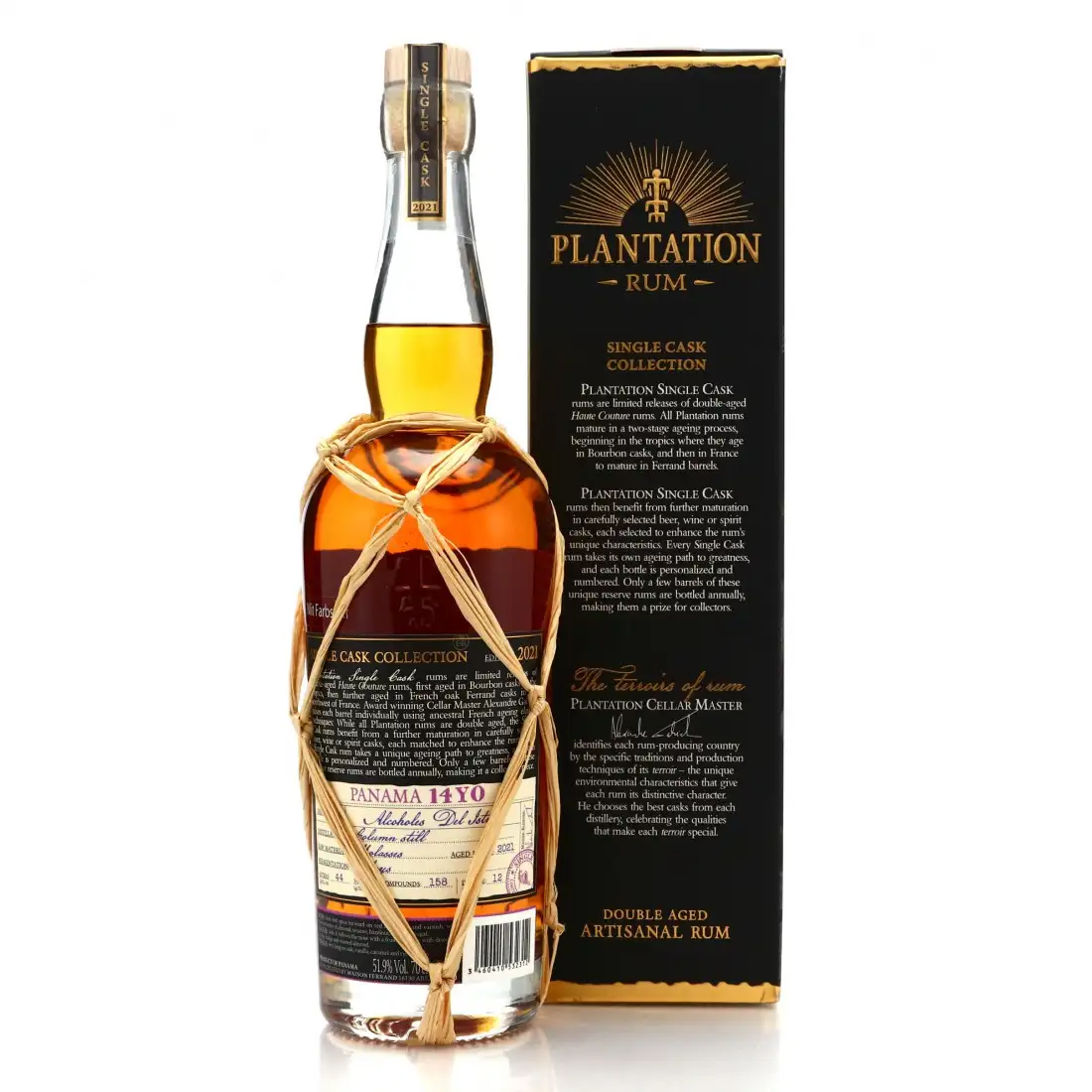 High resolution image of Alcoholes Del Istmo Plantation Panama 14YO Rye Whiskey Cask Finish