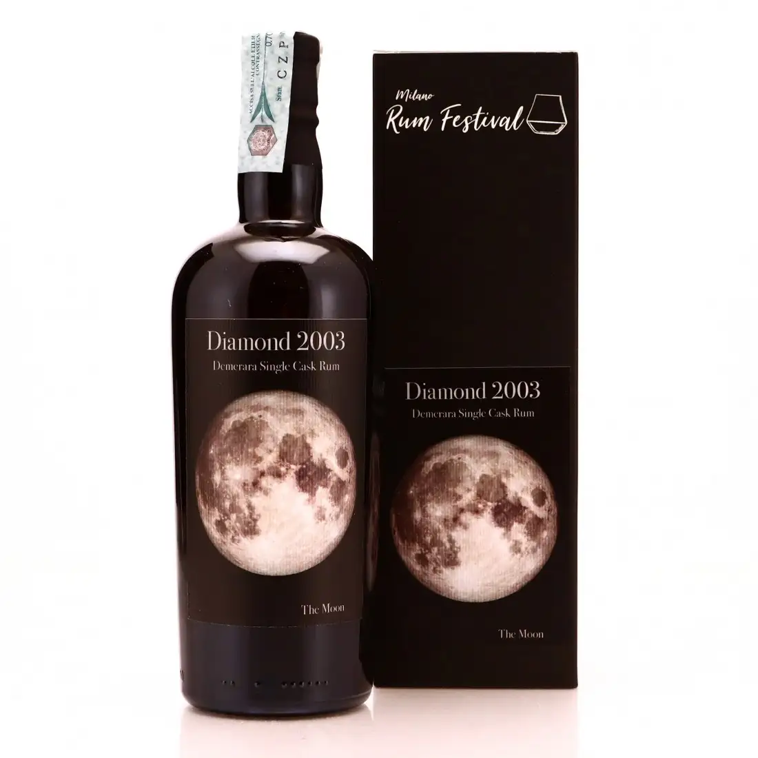 Bottle of Milano Rum Festival Diamond Demerara Single Cask Rum 2003