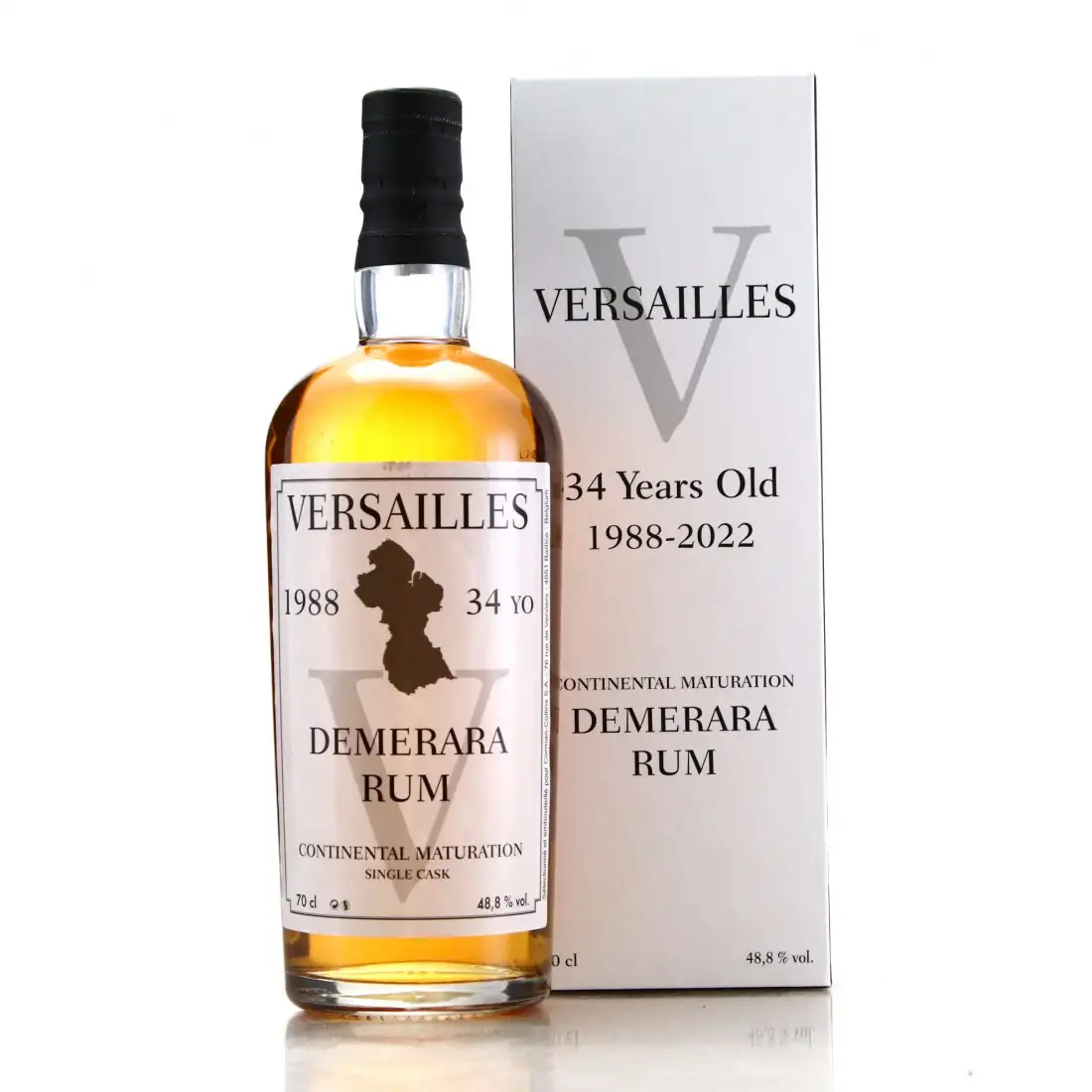 Bottle of Corman Collins & The Auld Alliance Versailles Demerara Rum V VSG 1988