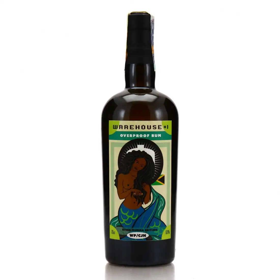 Bottle of Warehouse #1 Worthy Park Overproof Rum River Mumma Edition WP/CJN