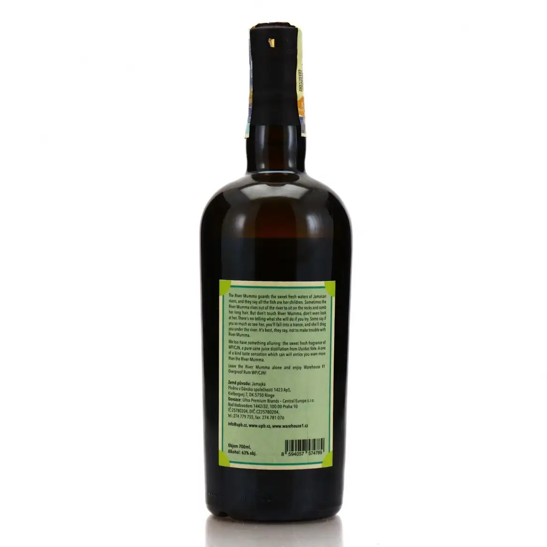 Image haute résolution de Warehouse #1 Worthy Park Overproof Rum River Mumma Edition WP/CJN