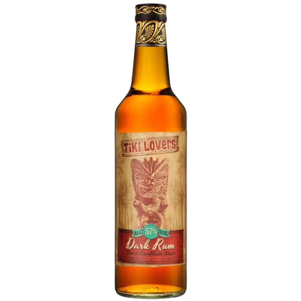 Bottle of Tiki Lovers Dark Rum
