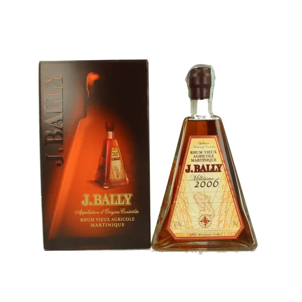 Bottle of J. Bally Velier 70th Anniversary 2006