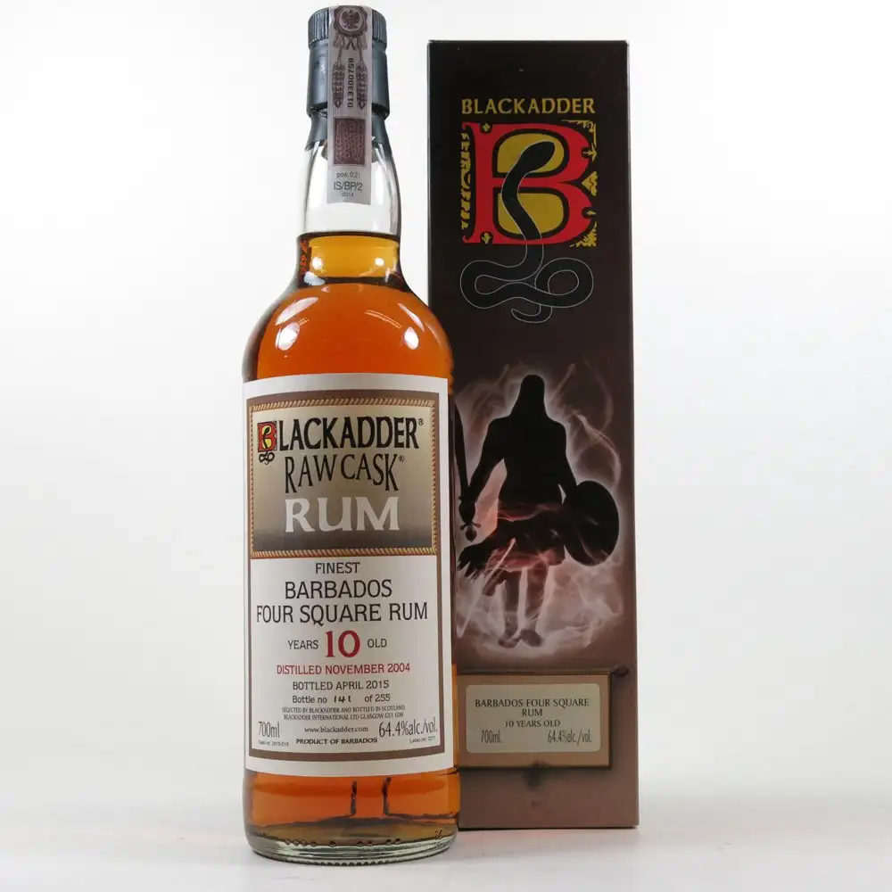 Bottle of Blackadder Foursquare Raw Cask Four Square Rum 2004