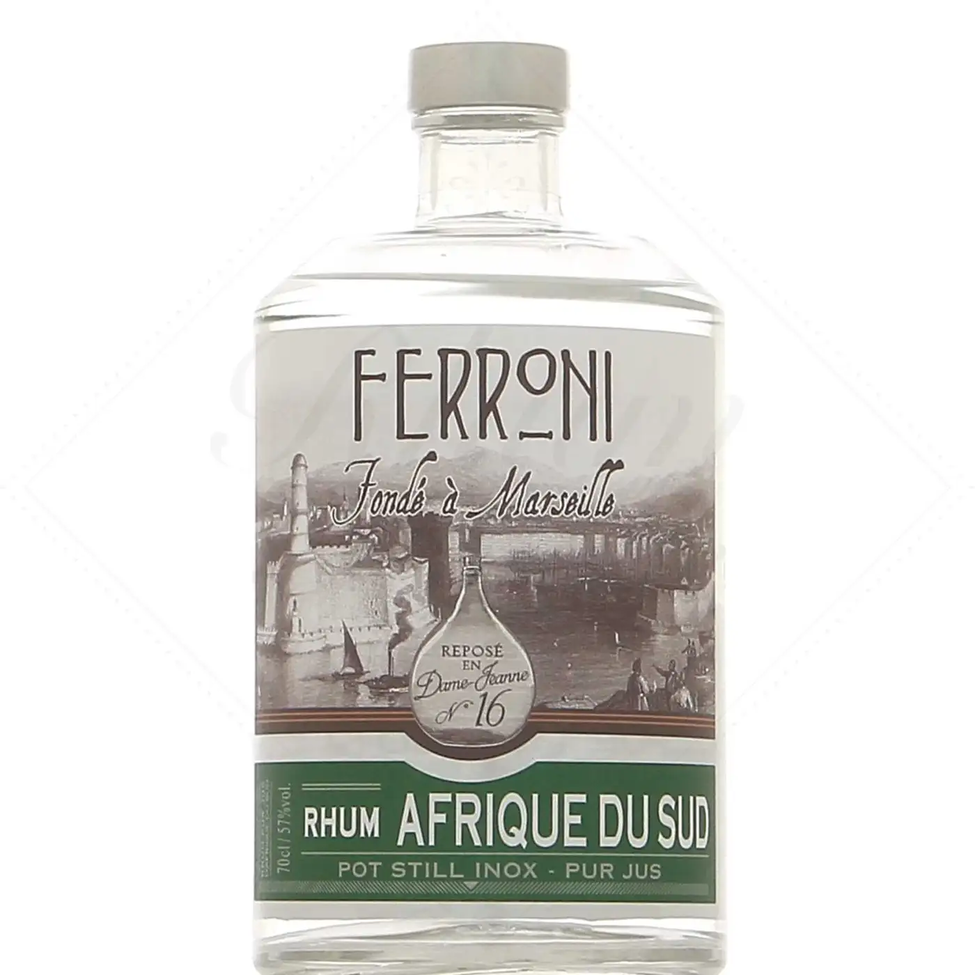 Bottle of Ferroni La Dame Jeanne 16 (Rhum Afrique du Sud)
