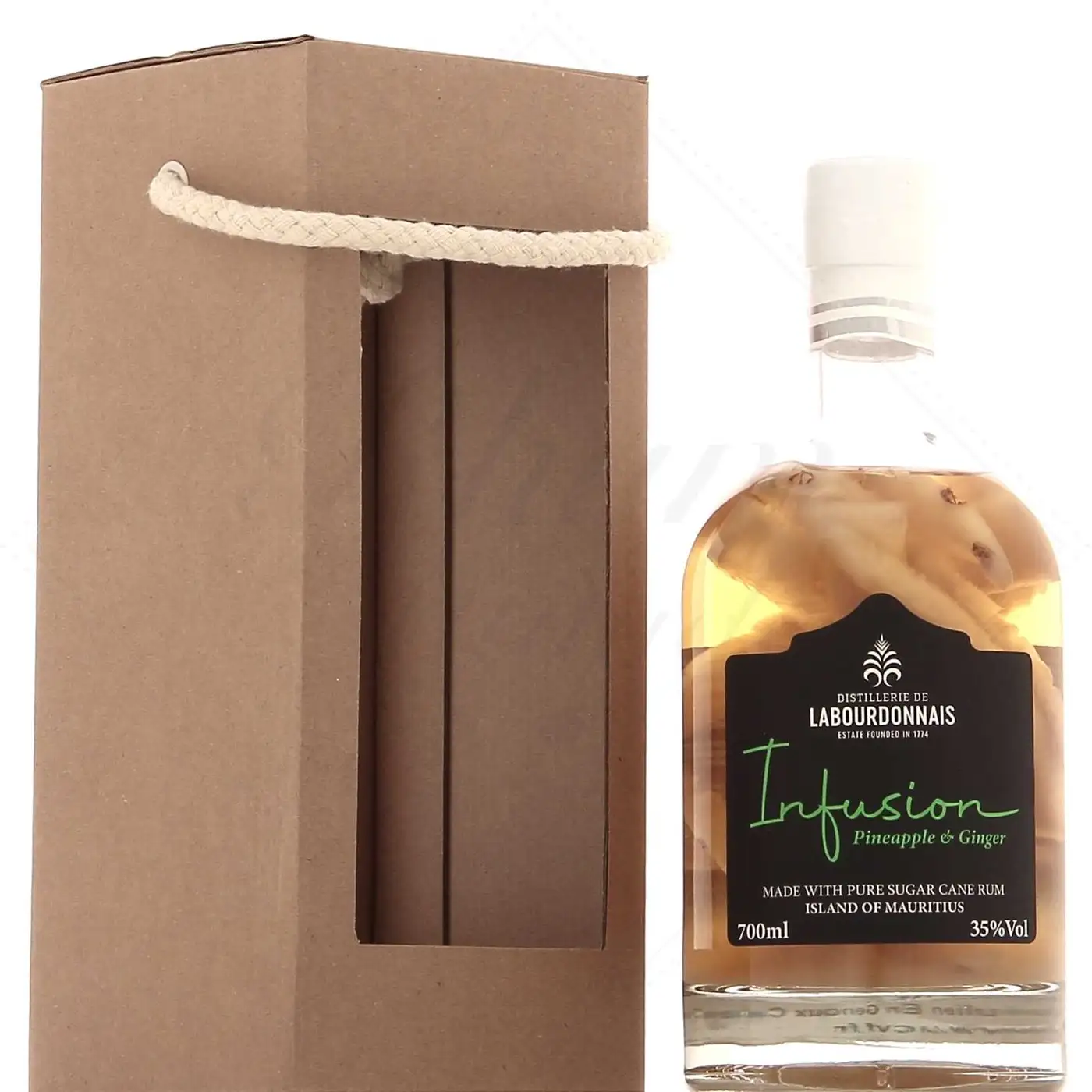 Bottle of Labourdonnais Infusion Gingembre-Ananas