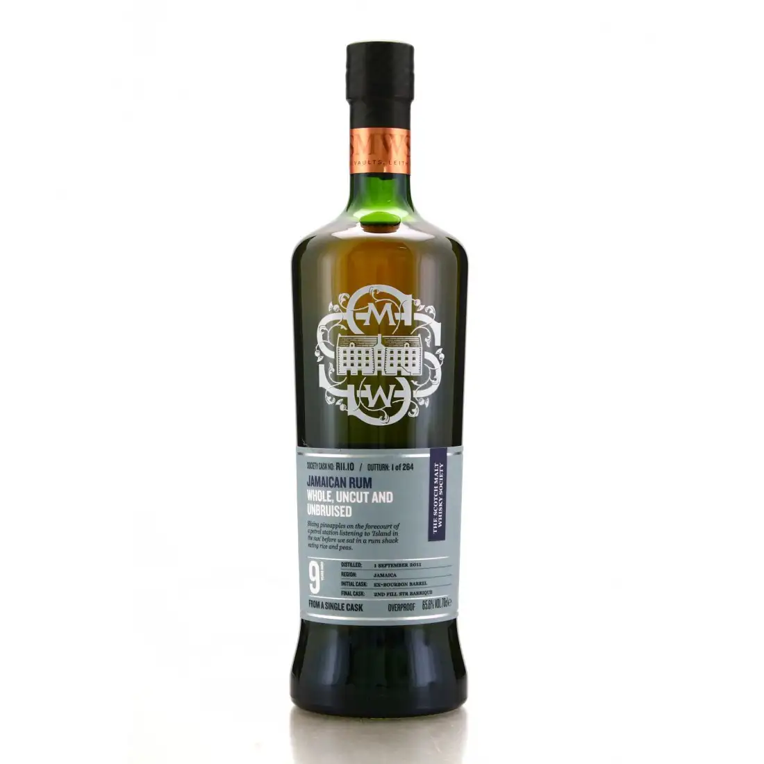 Bottle of SMWS Worthy Park R11.10 Whole, uncut and unbruised 2011