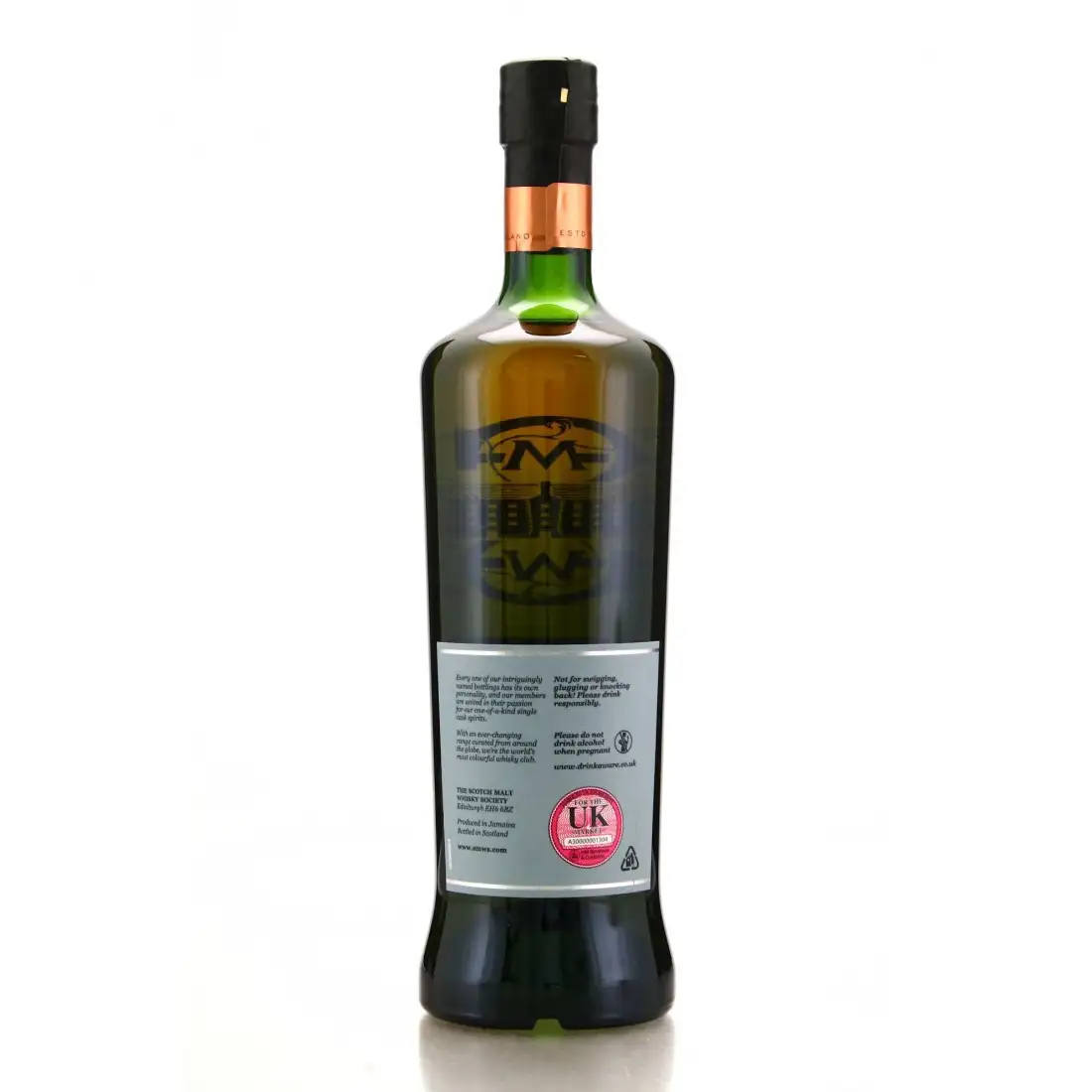 High resolution image of SMWS Worthy Park R11.10 Whole, uncut and unbruised 2011