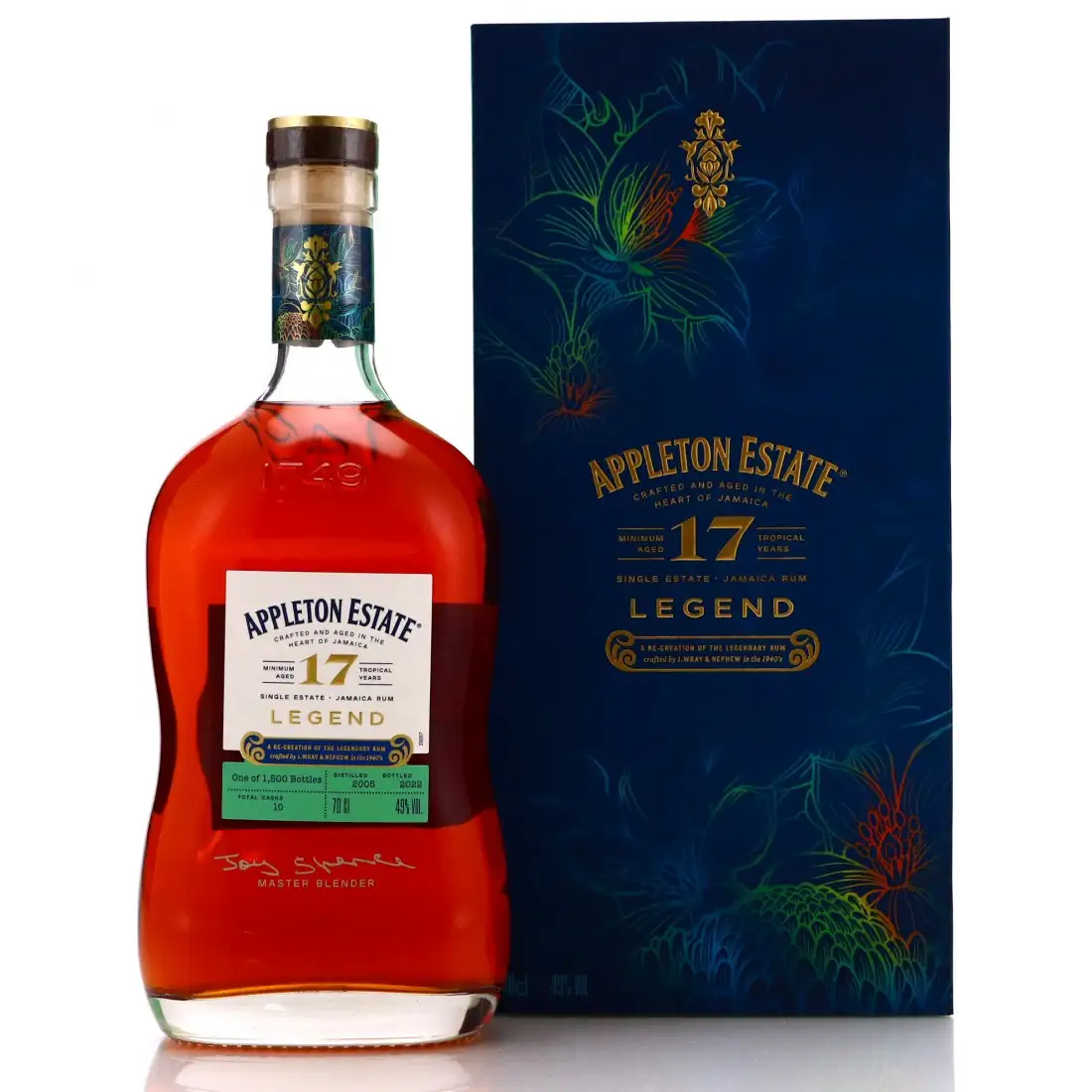 Bottle of Appleton Legend 2005
