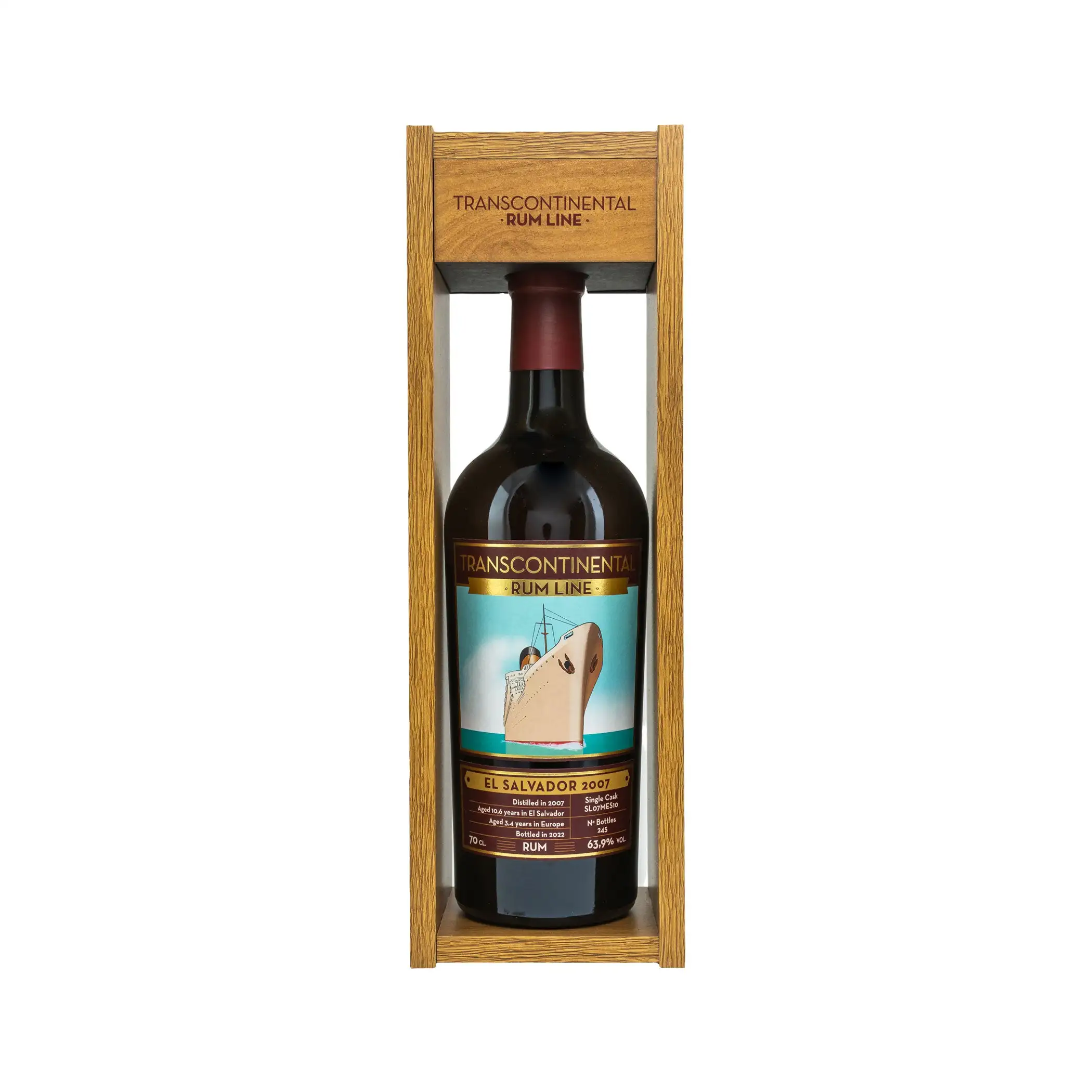 Bottle of TCRL El Salvador 2007