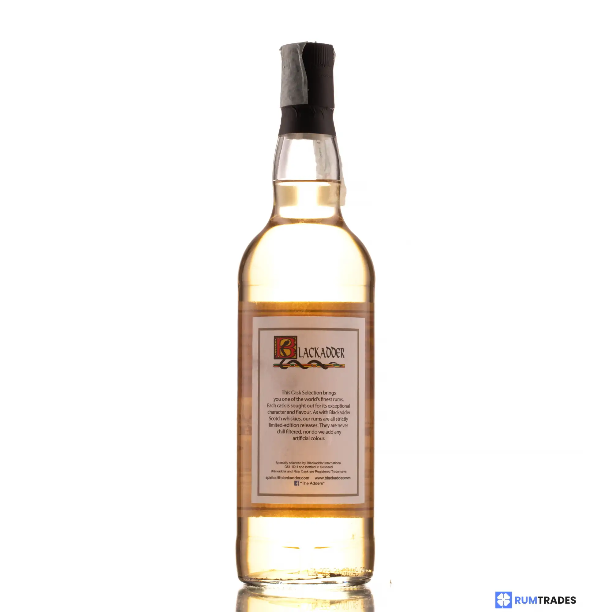 Image haute résolution de Blackadder Diamond Raw Cask Rum 2011