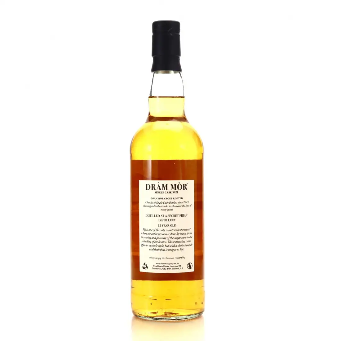 Image haute résolution de Dràm Mòr South Pacific Single Cask Rum 2009