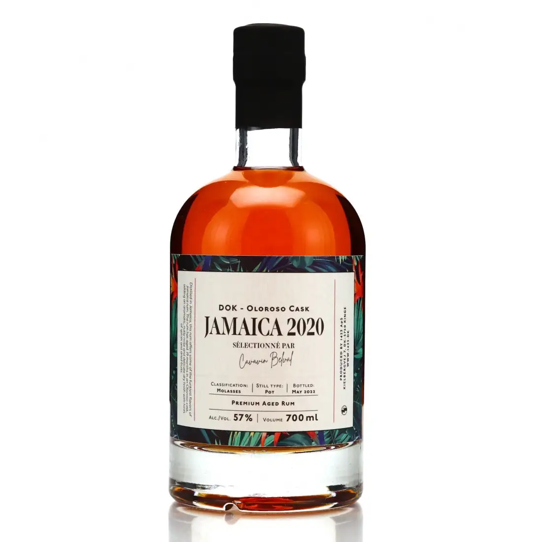 Image haute résolution de Hampden Jamaica 2020 DOK - Oloroso Cask (Cavavin Belval) DOK