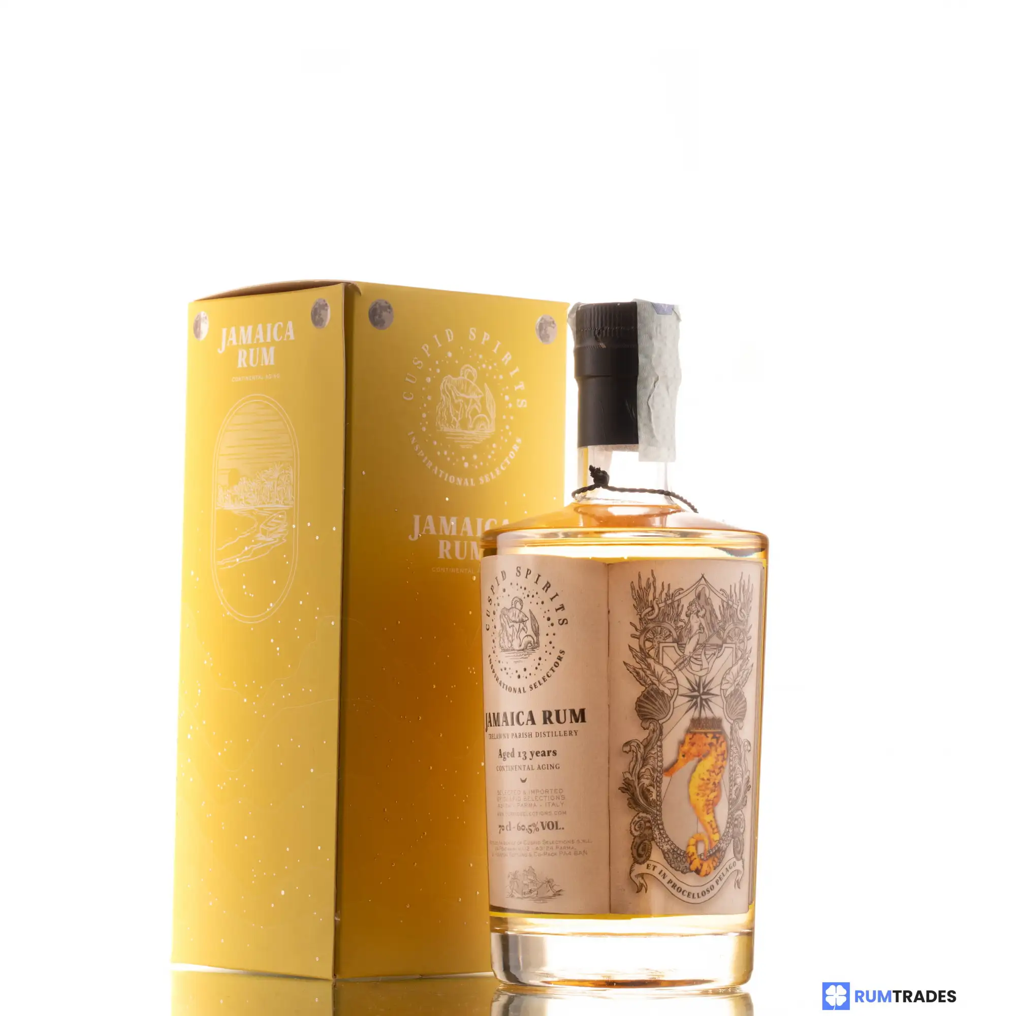 Bottle of Cuspid Selections Hampden Jamaica Rum C<>H 2007