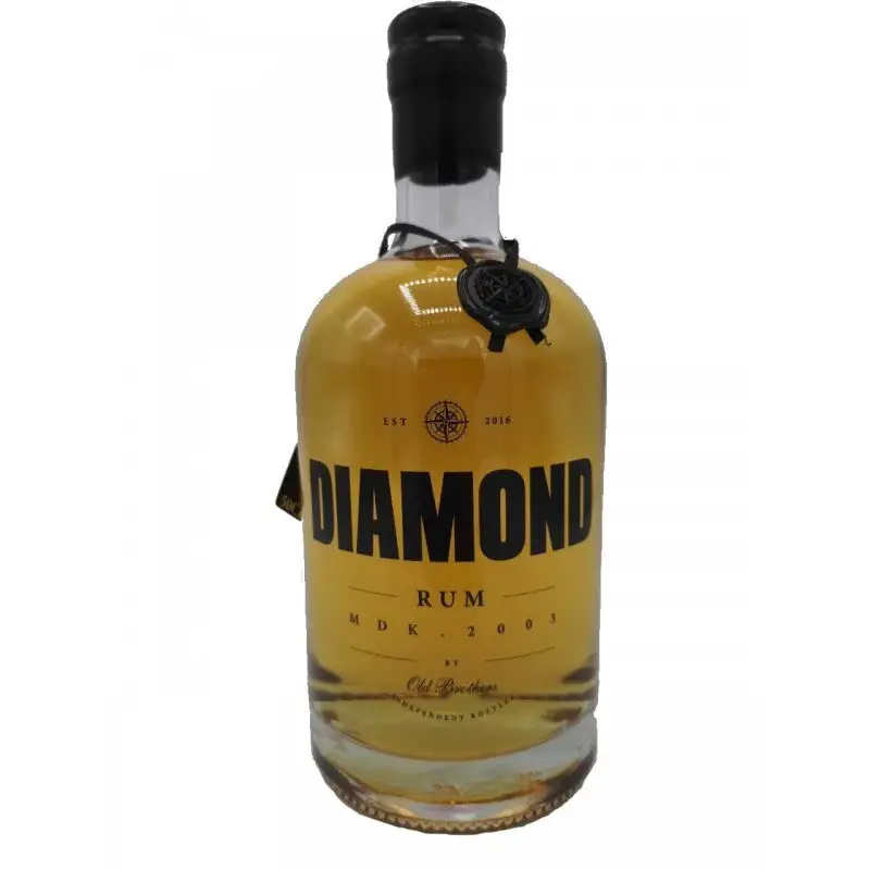 Bottle of Old Brothers Diamond Diamond Rum 2003