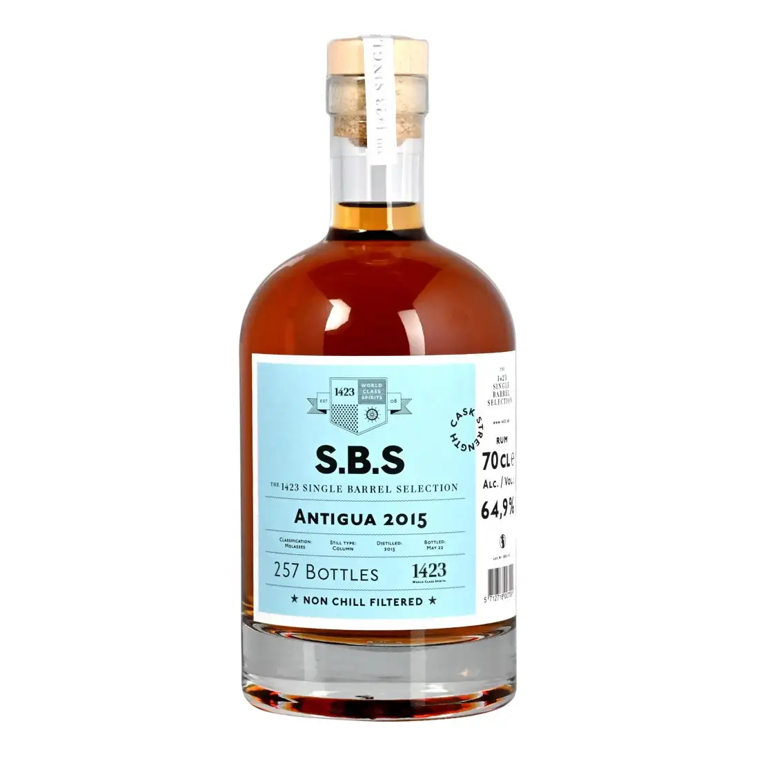 Bottle of The Antigua Distillery Antigua 2015