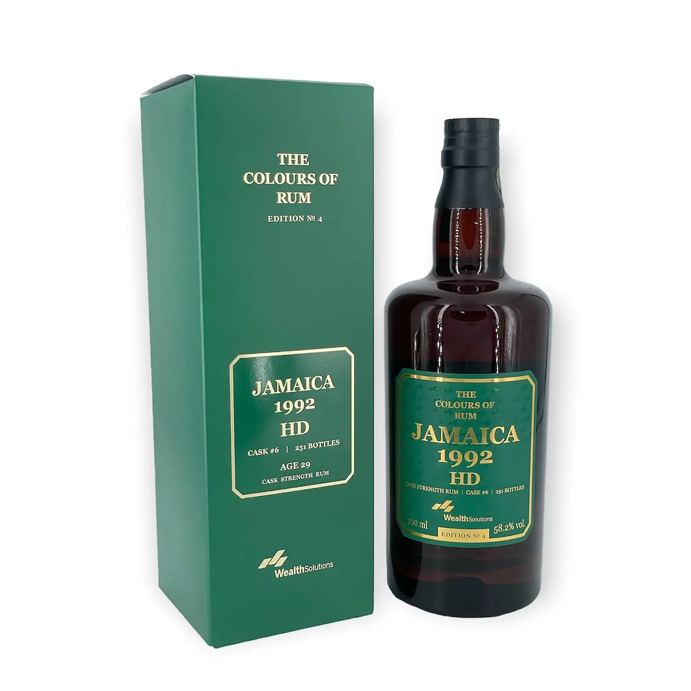 Bottle of CoR Hampden Jamaica Ed. 4 1992