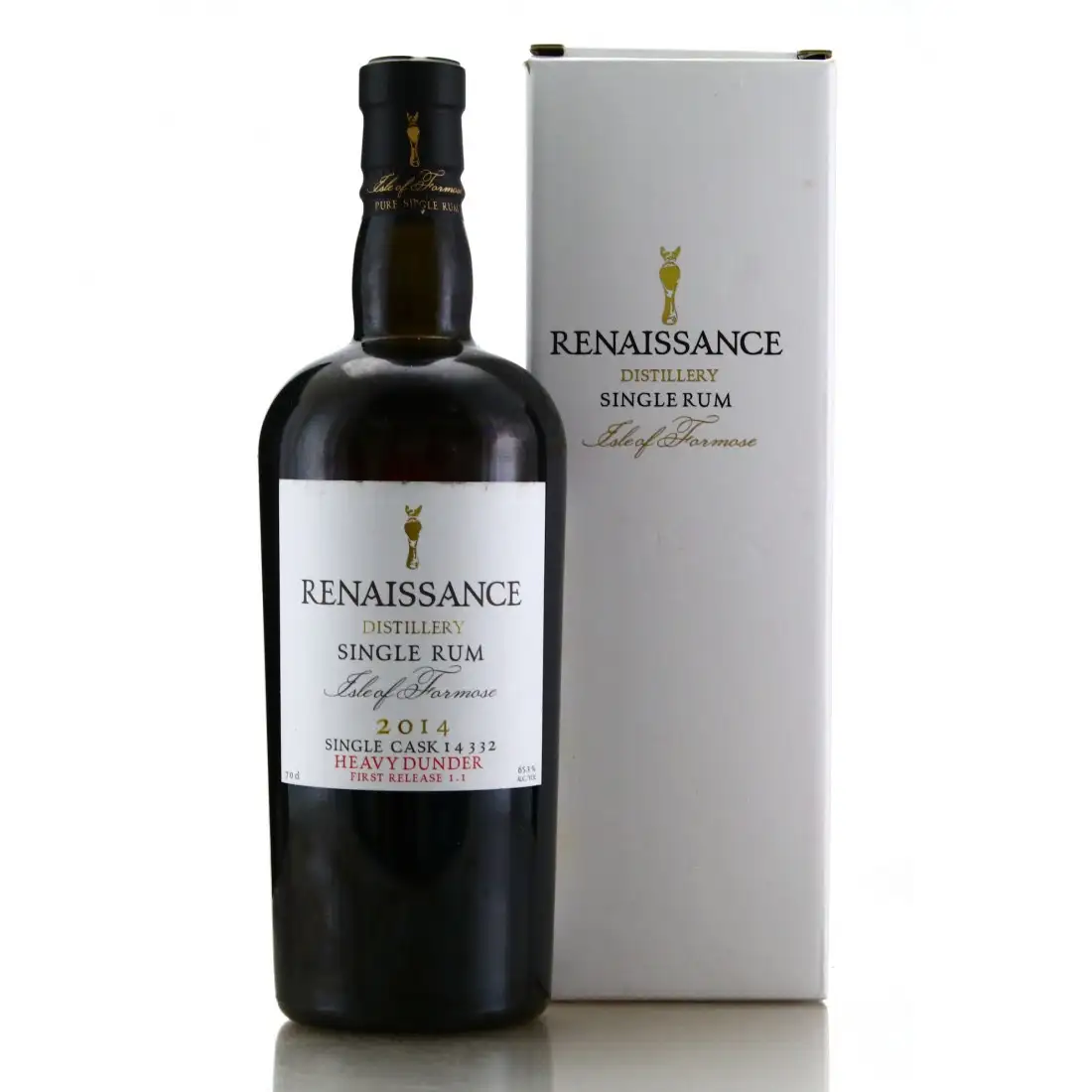Bottle of Renaissance Single Rum 1st Release 2014