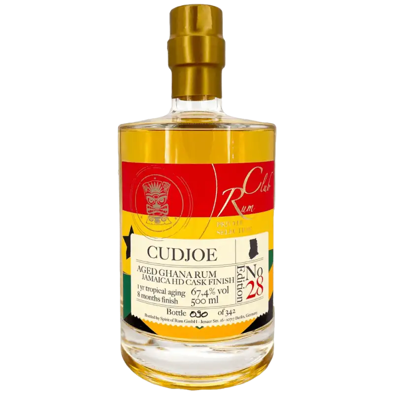 Bottle of Rumclub Private Selection Ed. 28 Cudjoe (Aged Ghana Rum)