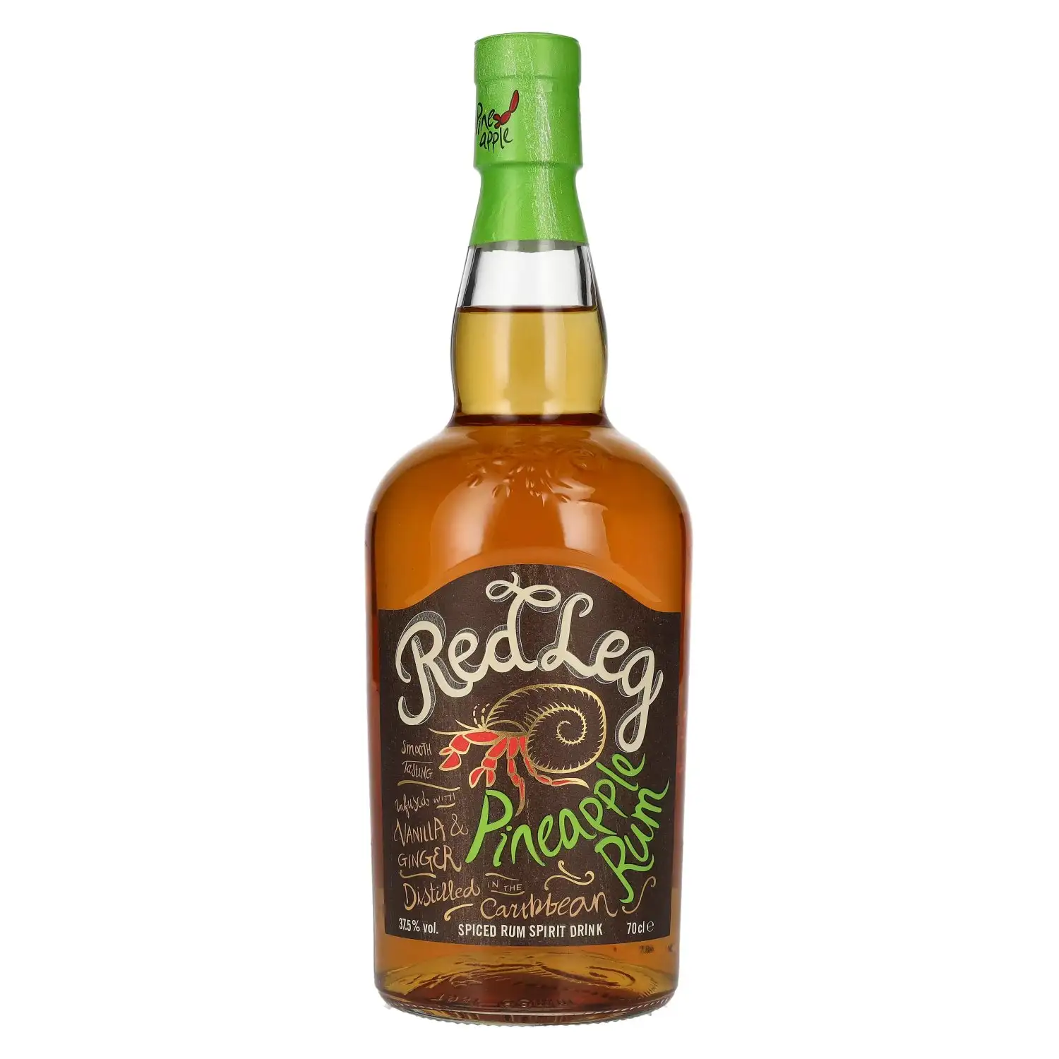 Bottle of Red Leg Pineapple Rum