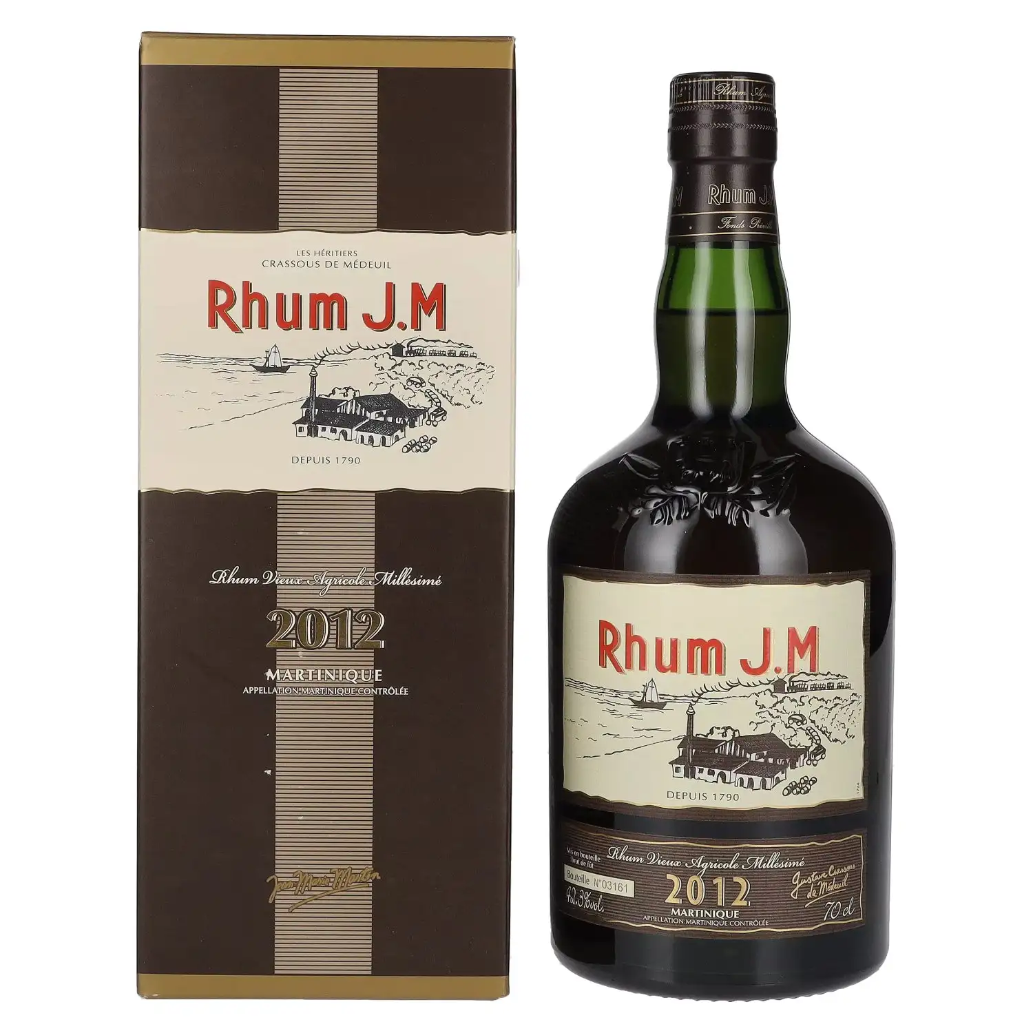 Bottle of Rhum J.M 2012