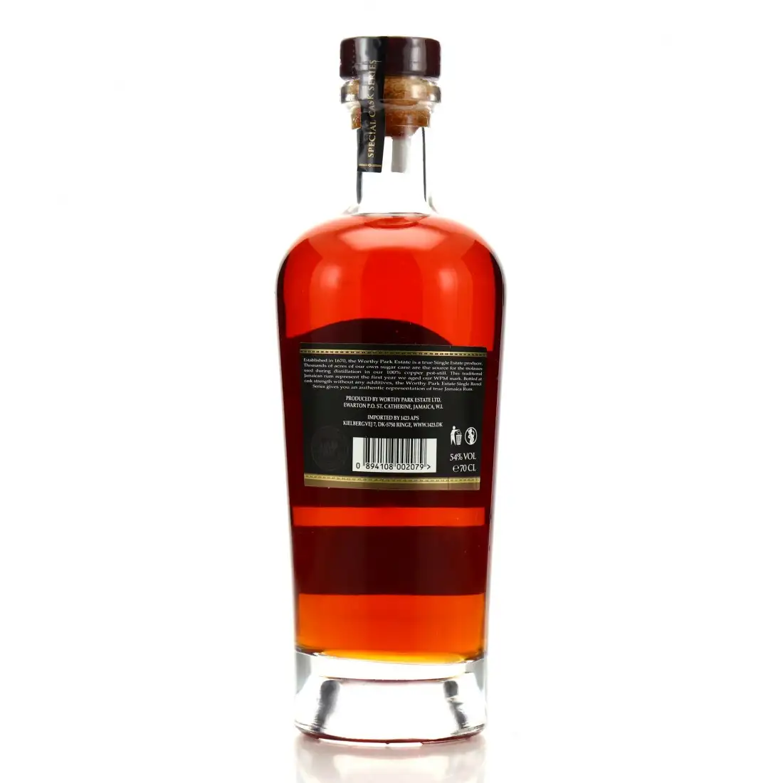 High resolution image of Worthy Park Special Barrel (Bottled for The Nectar Belgium) WPM 2006