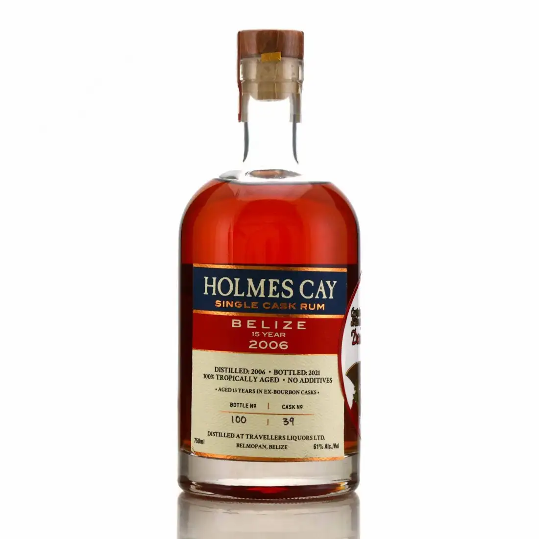 Bottle of Holmes Cay Travellers 2006