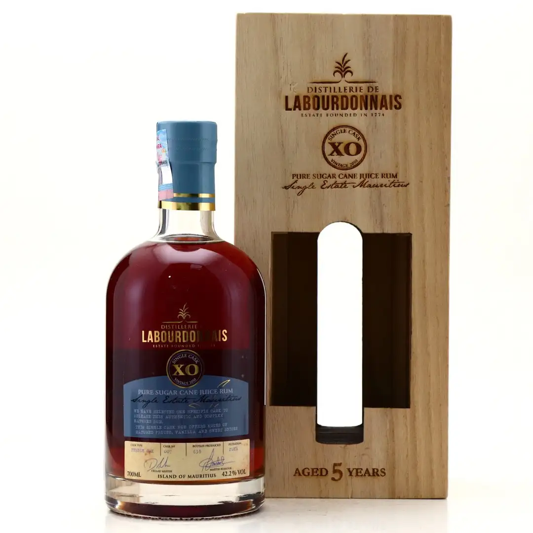 Bottle of Labourdonnais XO Single Cask 2010