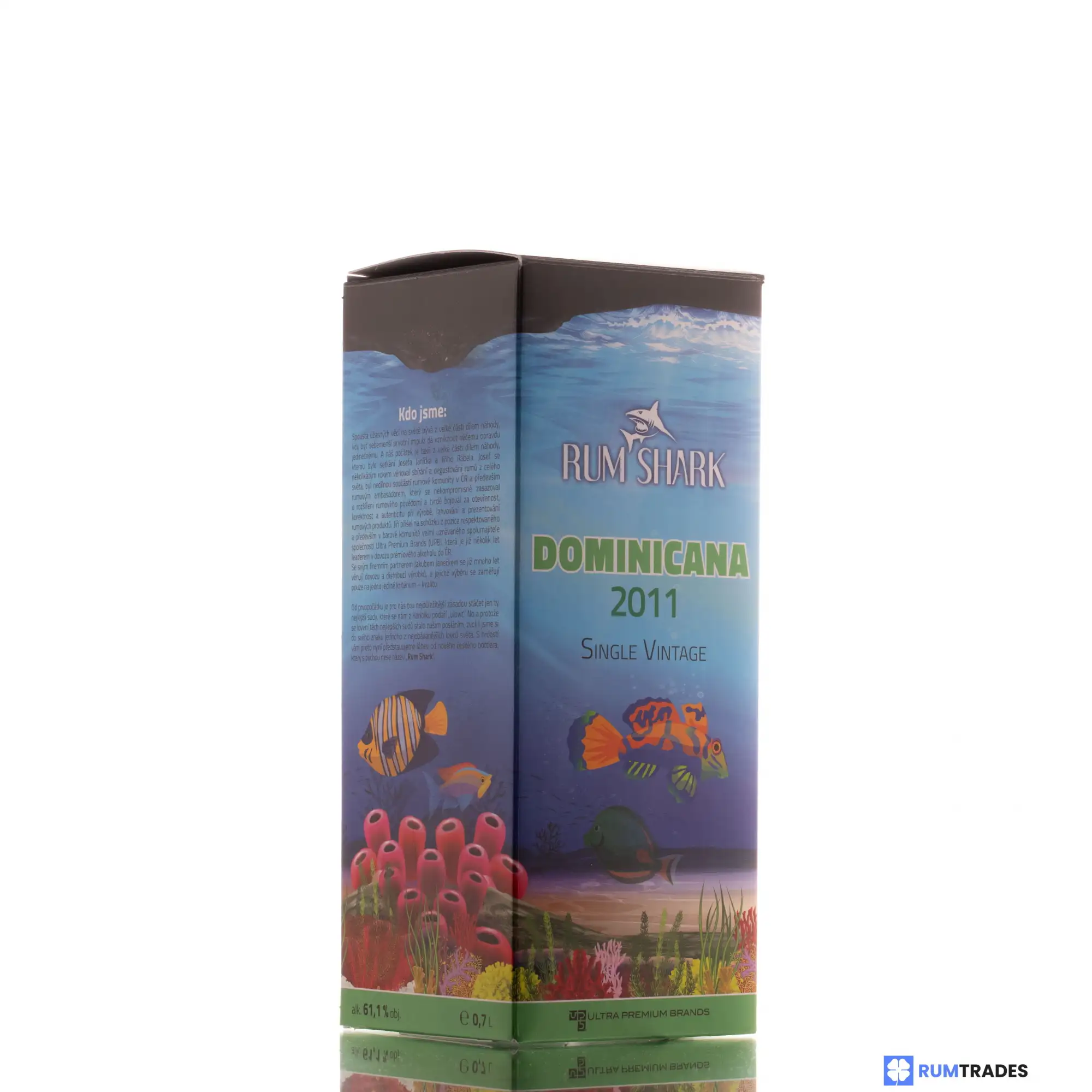 Image haute résolution de Rum Shark A.F.D. Dominicana 2011 (Blue Label)