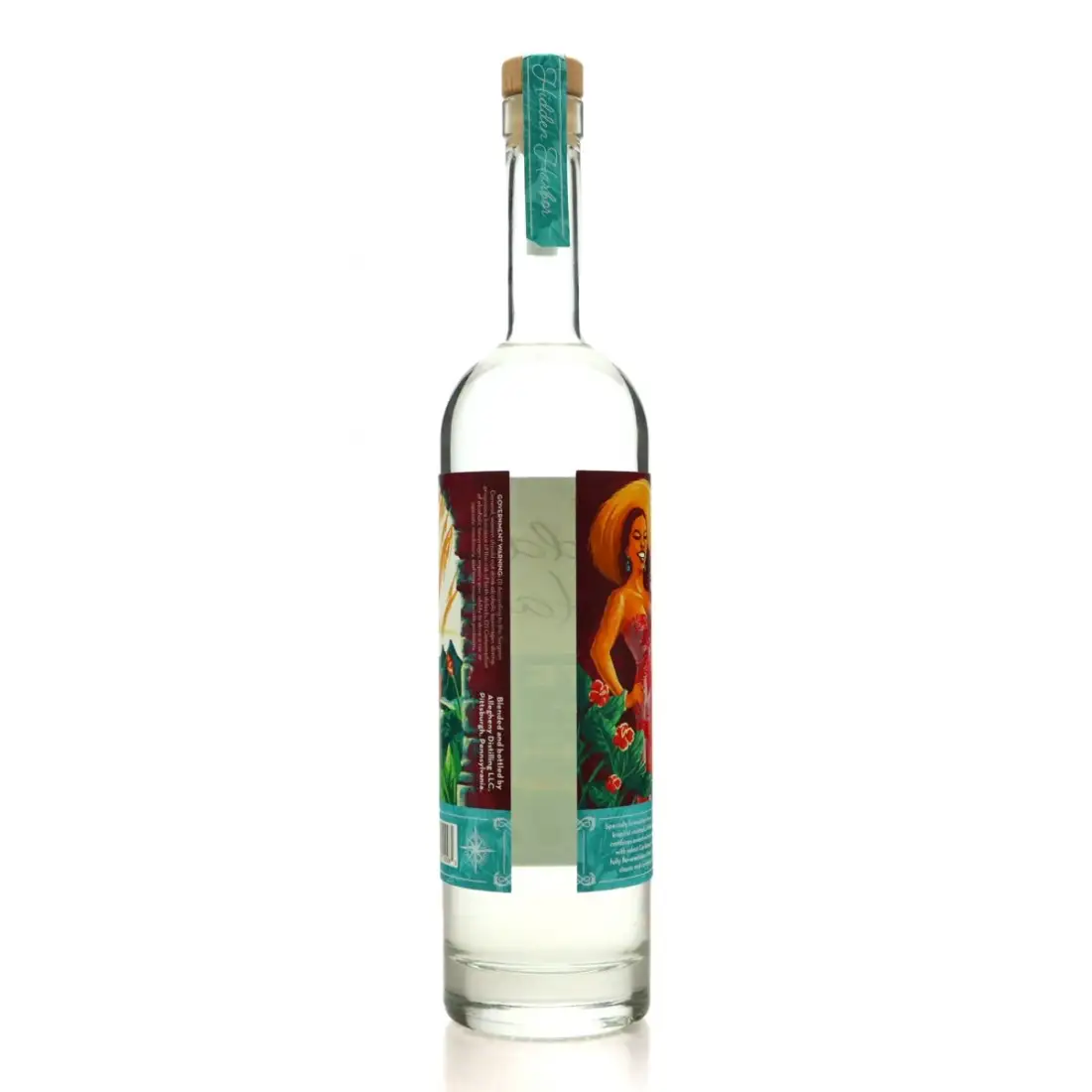 Hochauflösendes Bild von Allegheny Distilling Hidden Harbor White Rum