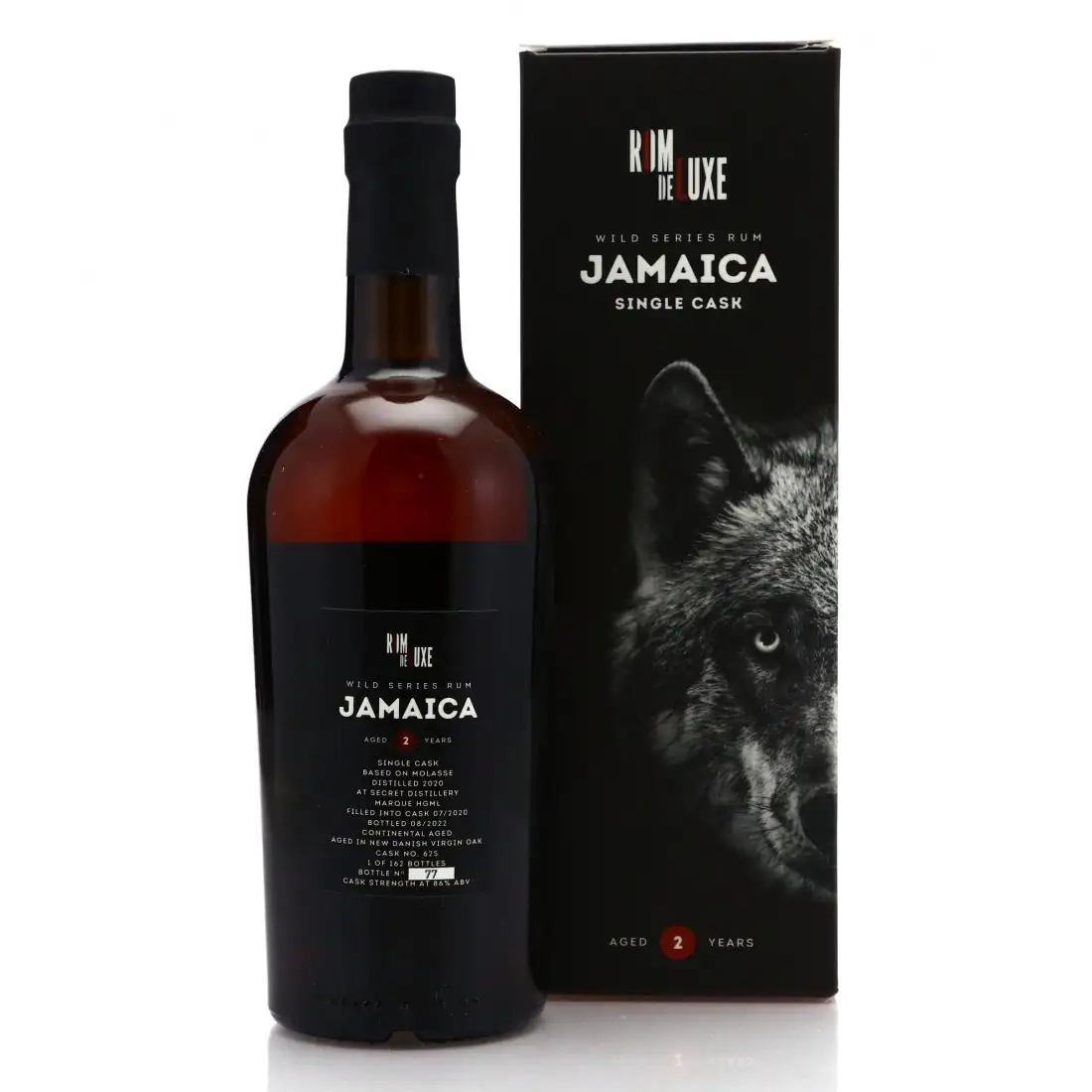 Image haute résolution de Romdeluxe Hampden Wild Series Rum Jamaica No. 32 HGML 2020