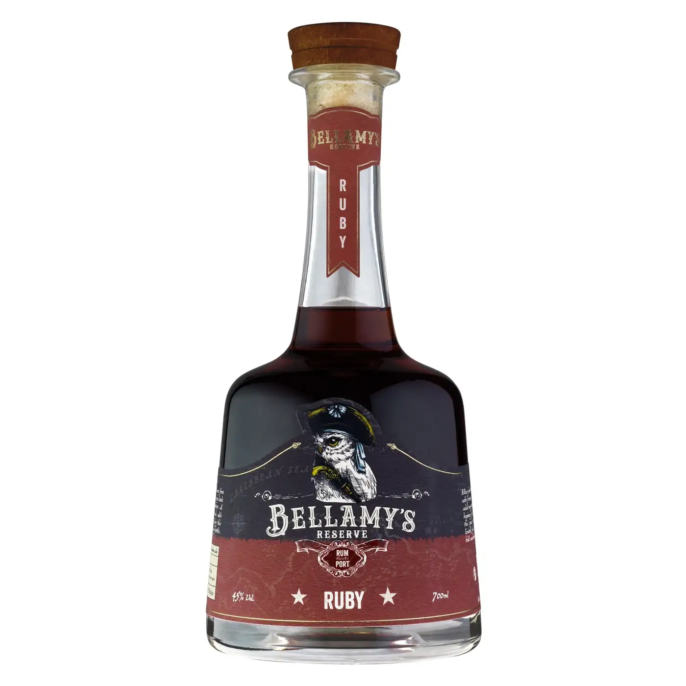 Bottle of Perola Bellamy‘s Reserve Ruby Rum Meets Port