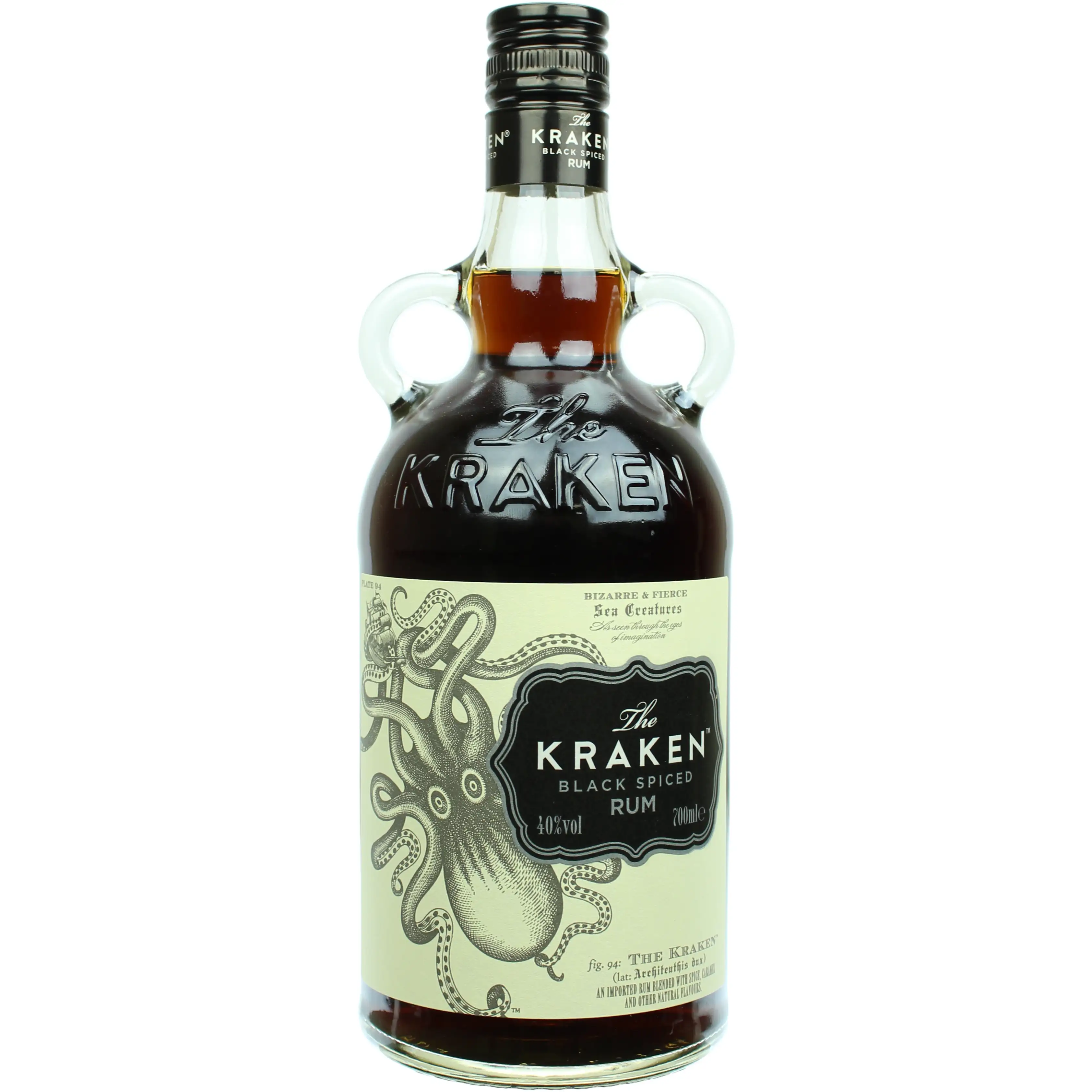 Bottle of Kraken Black Spiced Rum
