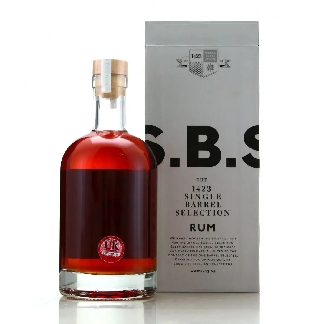 Image haute résolution de Hampden S.B.S Bottled for THE UK RUM CLUB HGML 2021