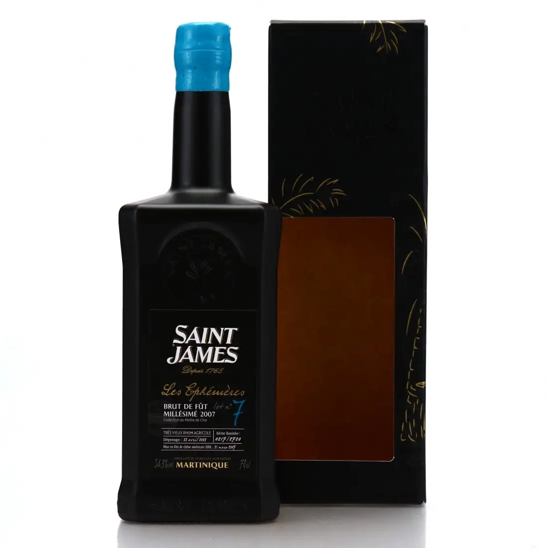 Bottle of Saint James Les Ephémères - N°7 2007