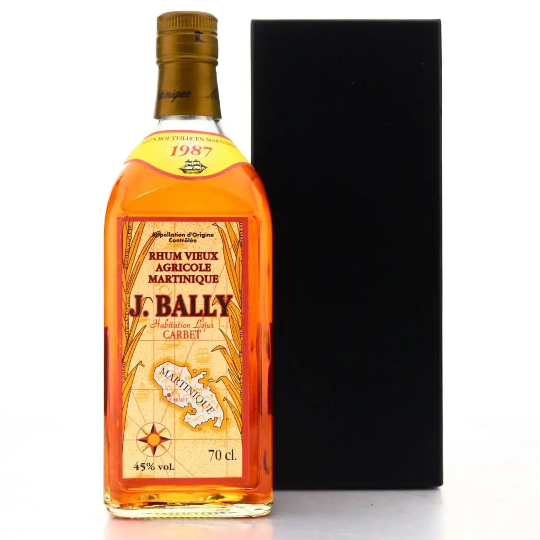 Bottle of J. Bally 1987