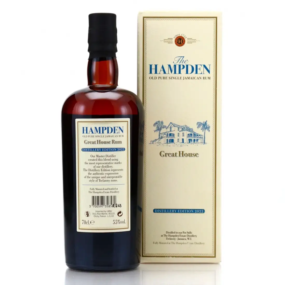 High resolution image of Hampden Great House (Distillery Edition 2022)