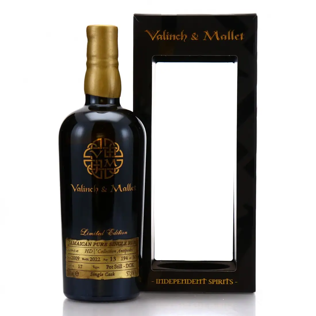 Bottle of Valinch & Mallet Hampden HD - „Collection Antipodes“ DOK 2009