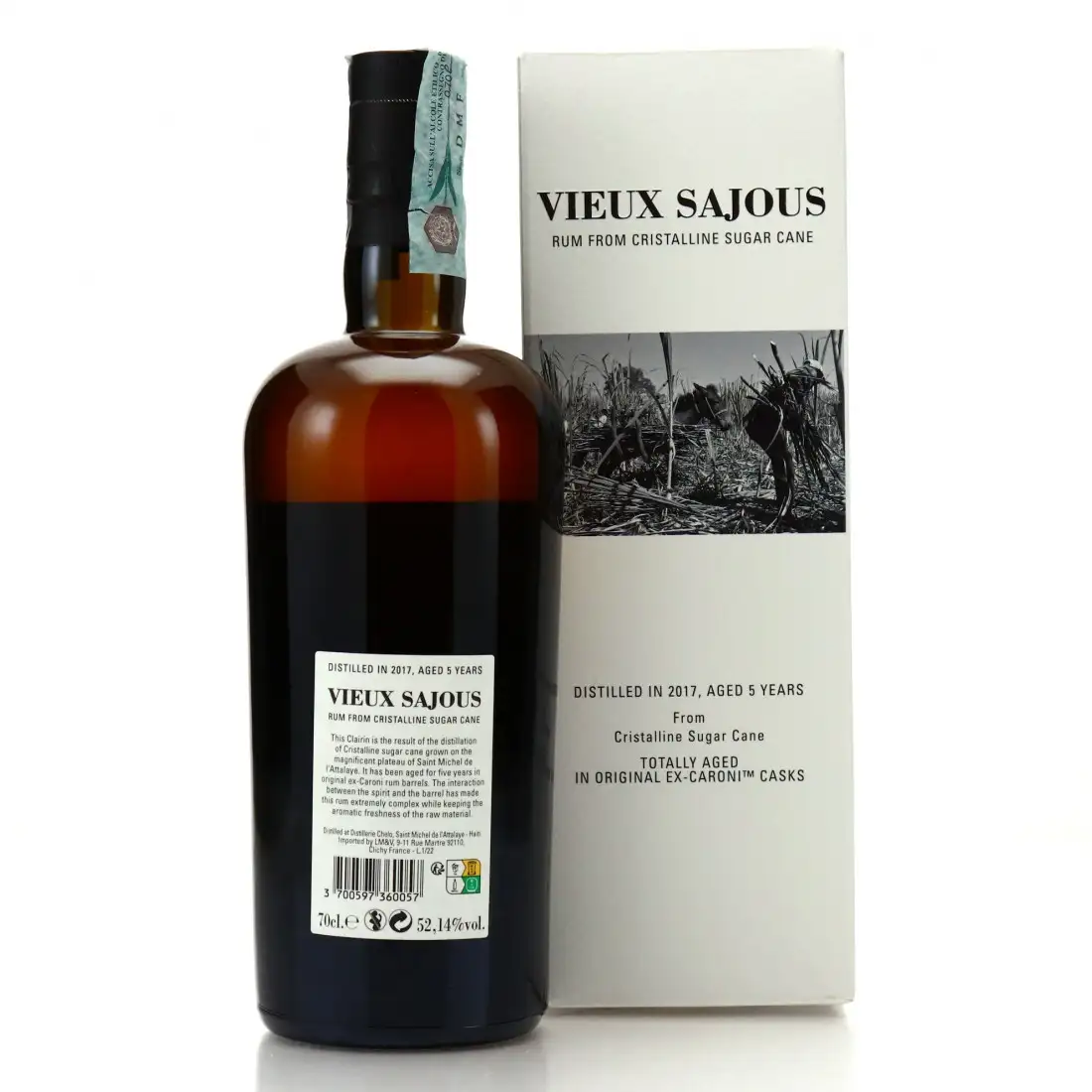 Image haute résolution de Velier Chelo Vieux Sajous (Ex-Caroni Casks) 2017