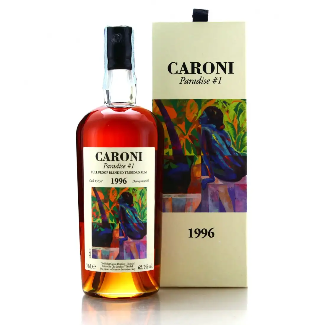Bottle of Velier Caroni Paradise #1 1996