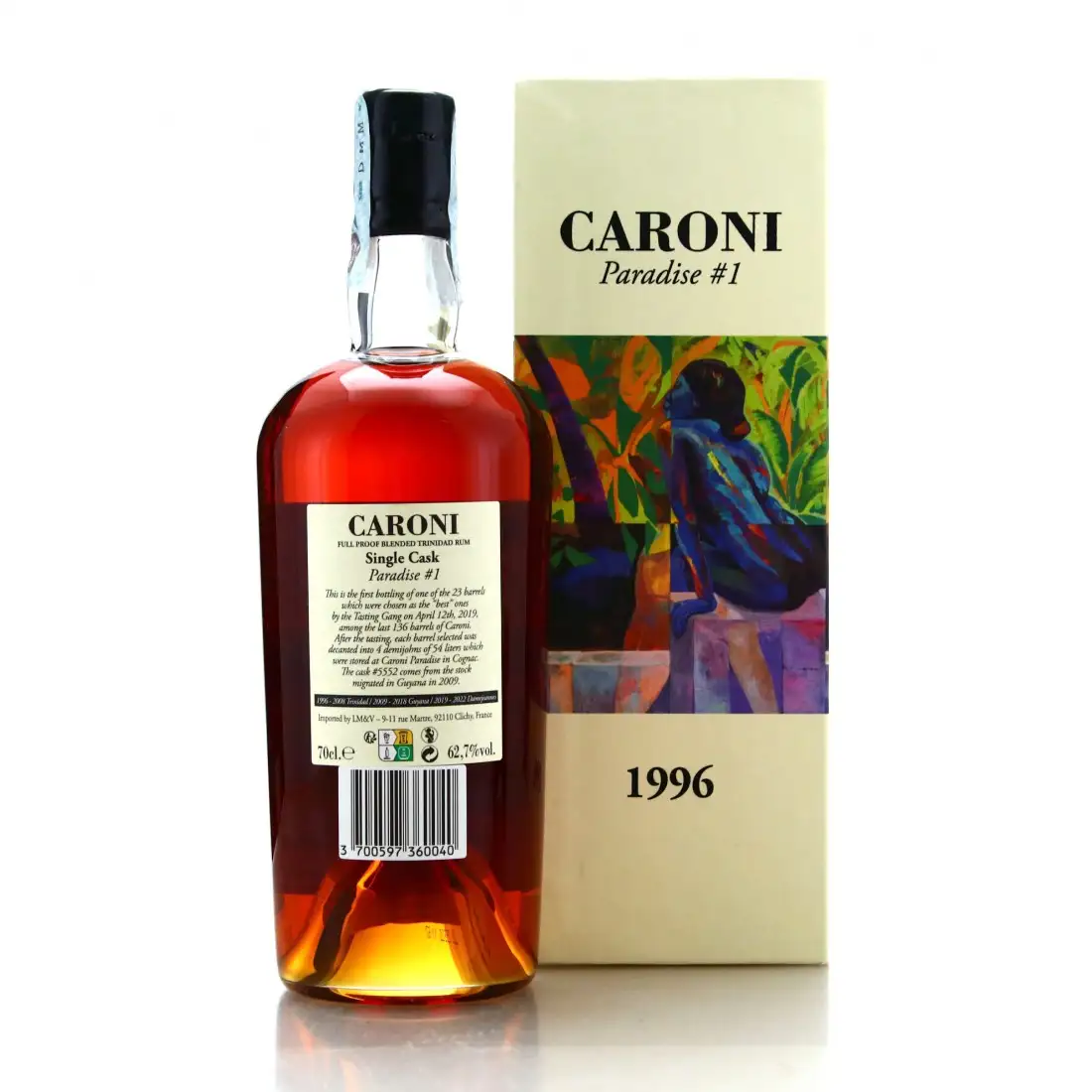 Image haute résolution de Velier Caroni Paradise #1 1996