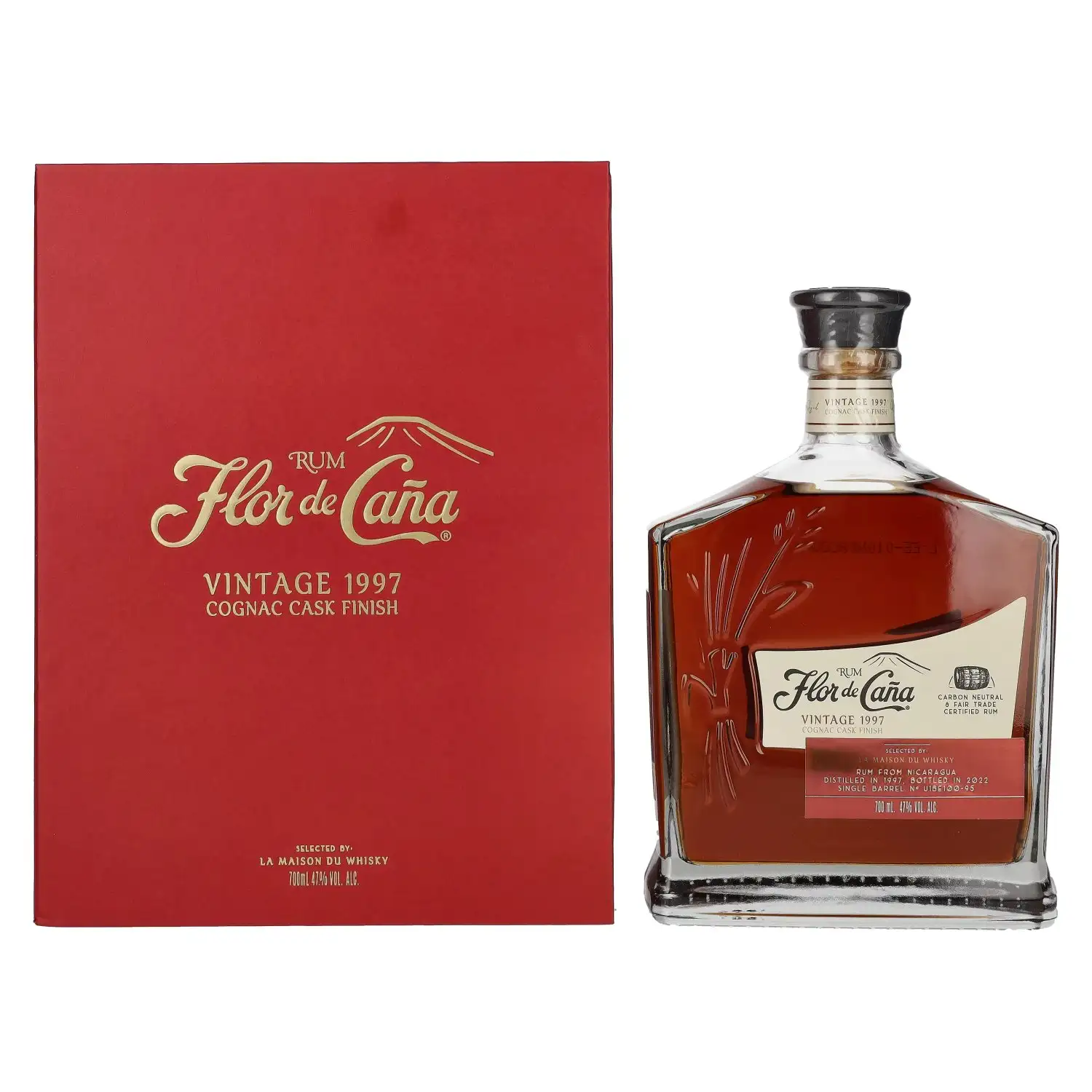 Bottle of Flor de Caña Selected by La Maison Du Whisky 1997